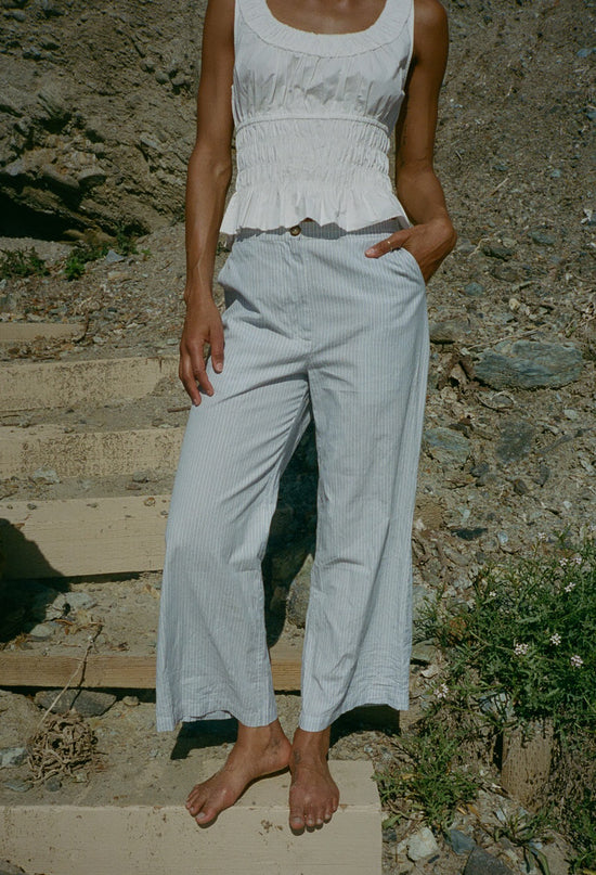 Orlando Stripe Cotton Pant