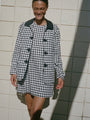 Anja Gingham Jacket