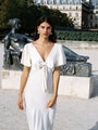 Brunello Ivory Satin Dress