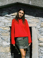 Brolio Red Wool Pullover