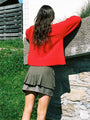 Brolio Red Wool Pullover