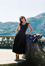 Lauretta Dress Black Cotton Voile Pre-Order