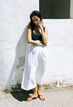 Daria Dress White/Navy