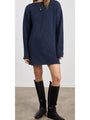 Tilda Denim Wool Blend Dress