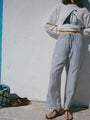 Dania Silk Gingham Pant