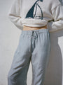Dania Silk Gingham Pant