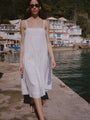 Katy White Cotton Voile Dress