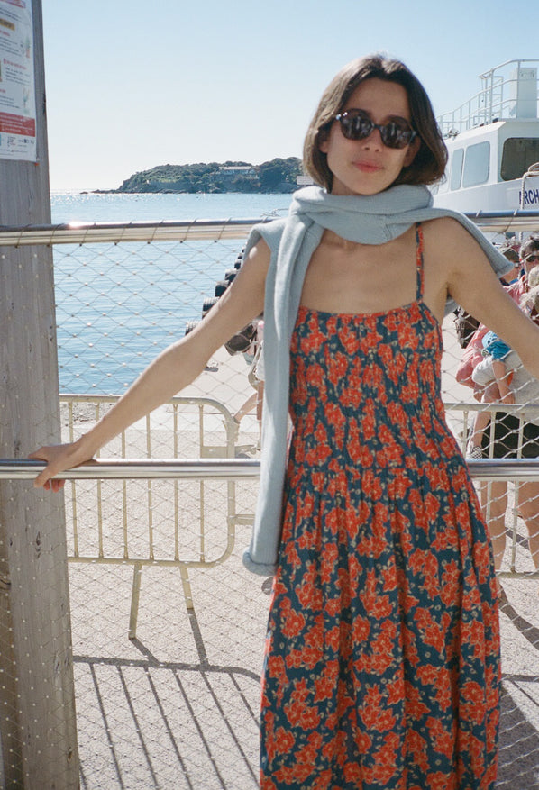 Volta Surf Cotton Shirting Dress