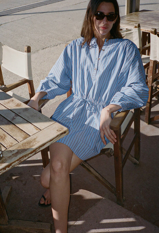 Felina Stripe Shirting Dress