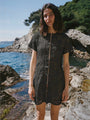 Nikolita Black Soutache Dress