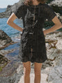 Nikolita Black Soutache Dress