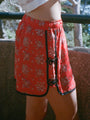Bibbi Red Begonia Silk Short