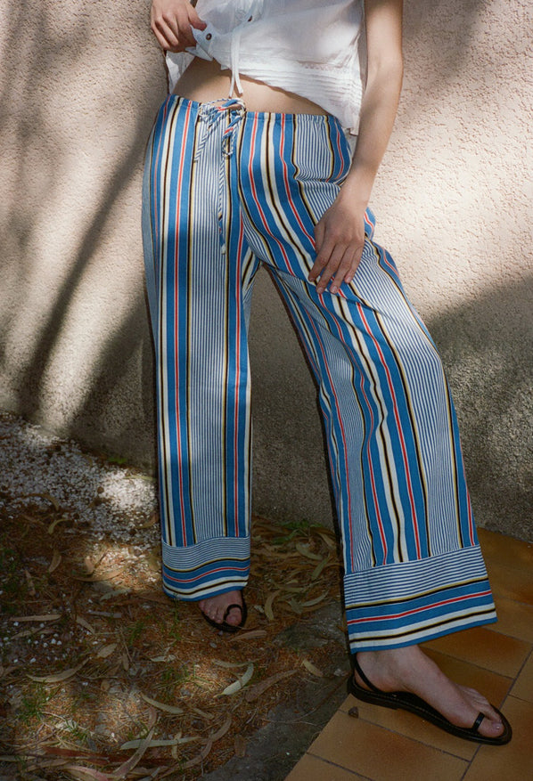 Yuli Stripe Twill Pant
