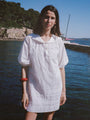 Isobel White Cotton Voile Dress