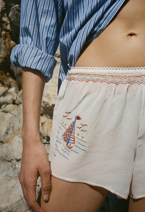 Isolde Souvenir Silk Short
