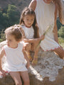 Ciao Bambini Ebba White Voile Dress