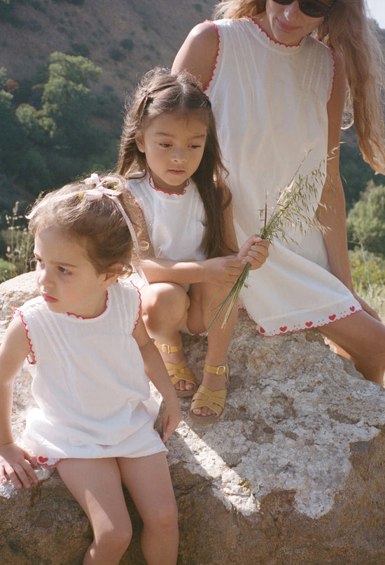 Ciao Bambini Ebba White Voile Dress