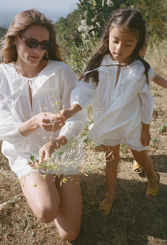 Ciao Bambini Jonita White Voile Dress