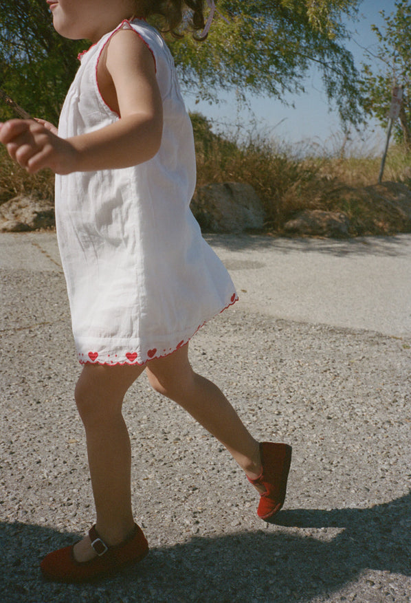 Ciao Bambini Ebba White Voile Dress