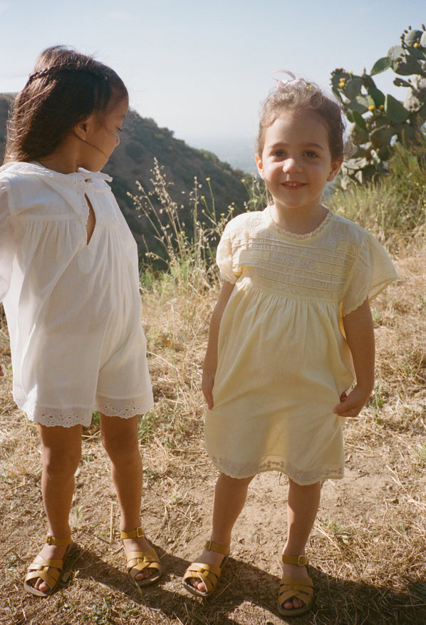 Ciao Bambini Joelle Butter Voile Dress