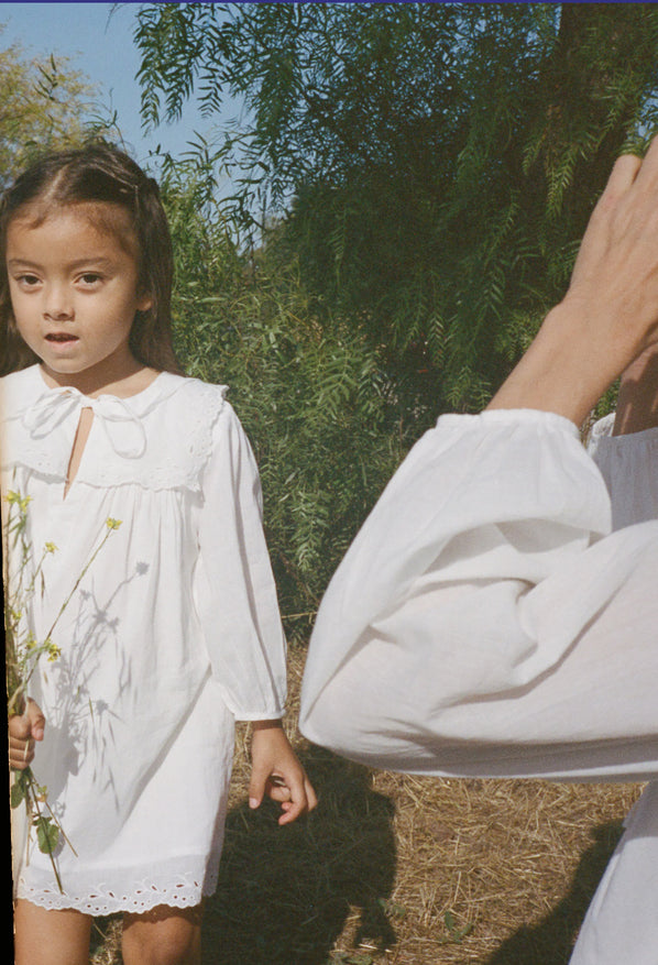 Ciao Bambini Jonita White Voile Dress