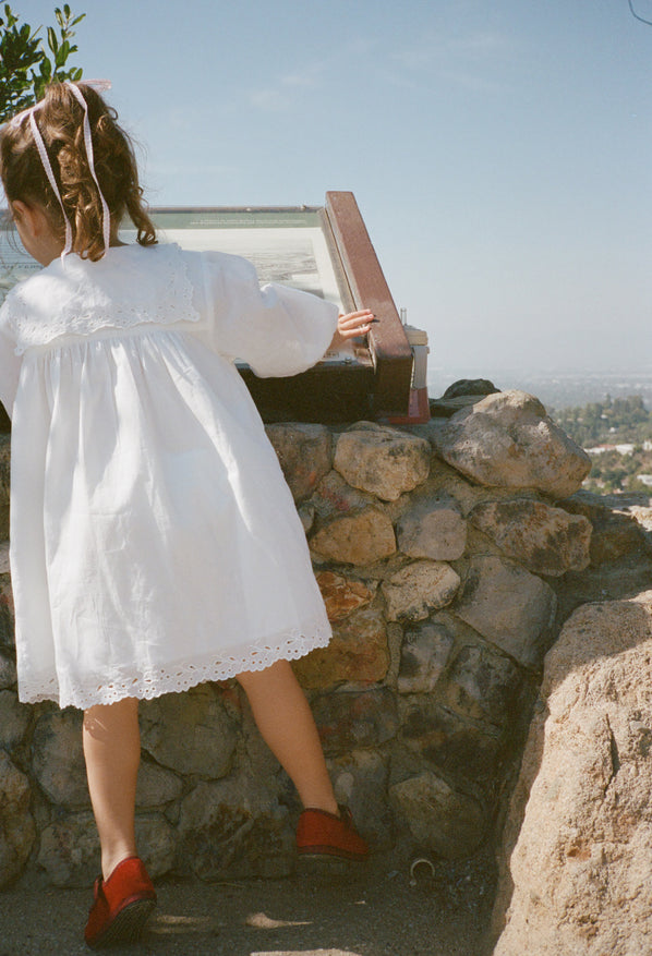 Ciao Bambini Jonita White Voile Dress