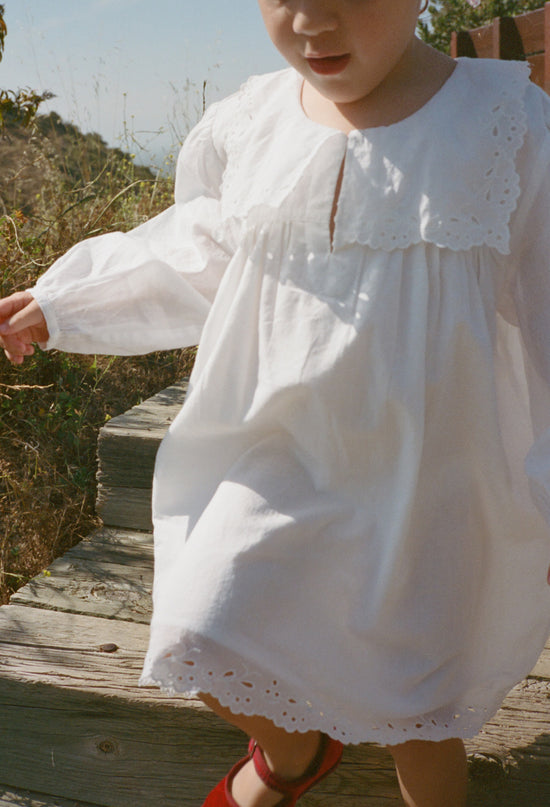 Ciao Bambini Jonita White Voile Dress