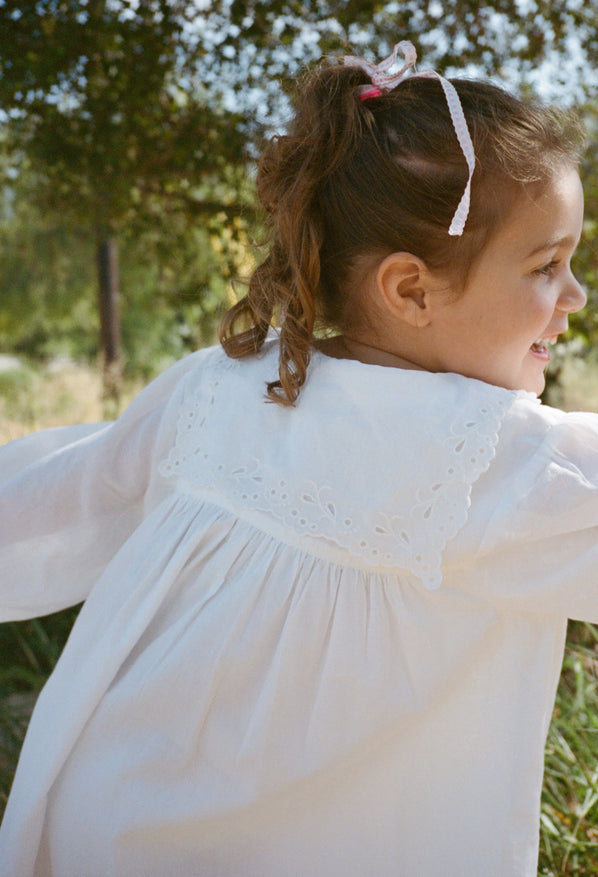 Ciao Bambini Jonita White Voile Dress