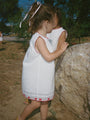 Ciao Bambini Ebba White Voile Dress