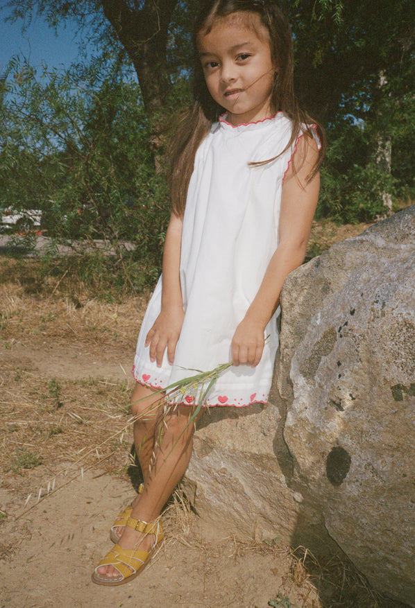 Ciao Bambini Ebba White Voile Dress