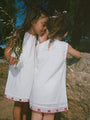 Ciao Bambini Ebba White Voile Dress
