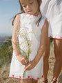 Ciao Bambini Ebba White Voile Dress