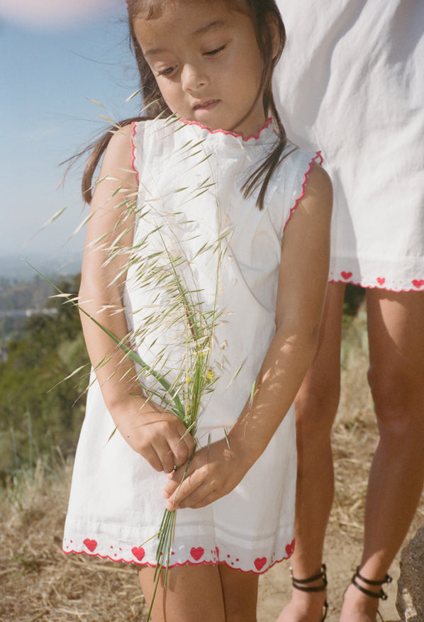 Ciao Bambini Ebba White Voile Dress
