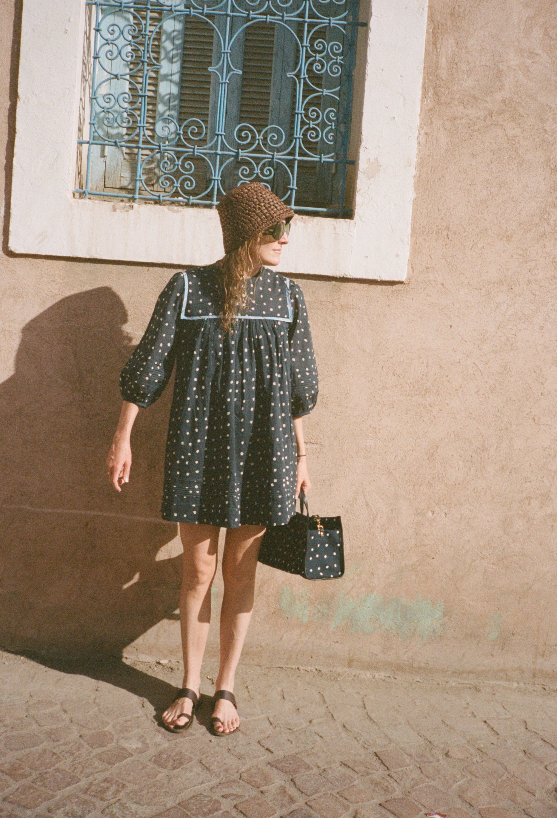 Clare V x Ciao Lucia Jolin Mini Spot Dress