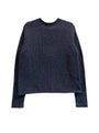Sadie Merino Wool Pullover Navy