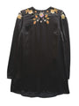 Kadia Black Charmeuse Dress