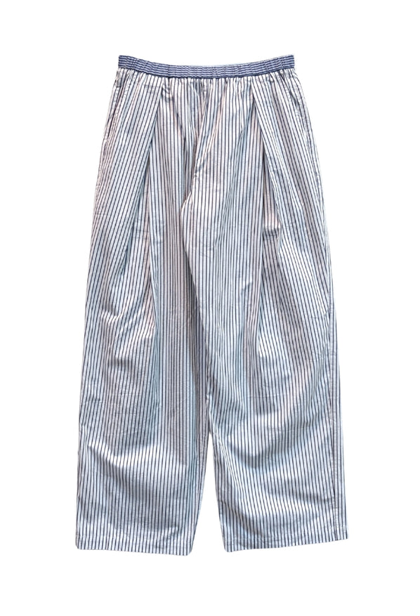 Kaila Stripe Cotton Poplin Pant