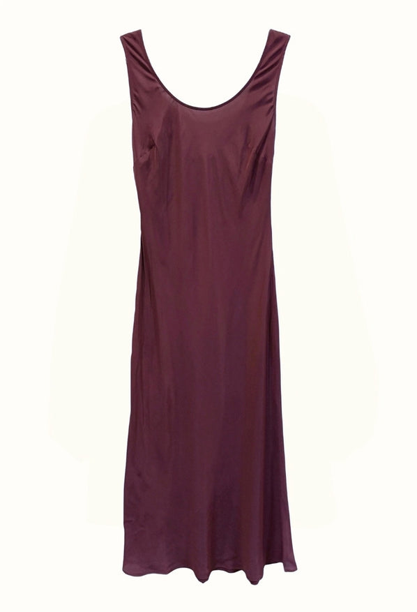 Leticia Silk Dress Anemone