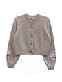 Liane Oatmeal Alpaca Cardigan