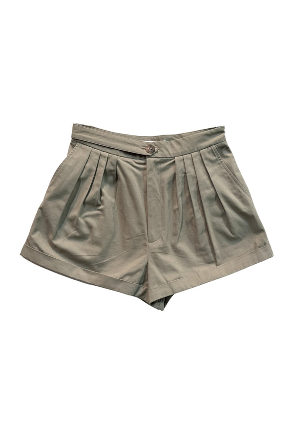 Mariko Khaki Chino Short