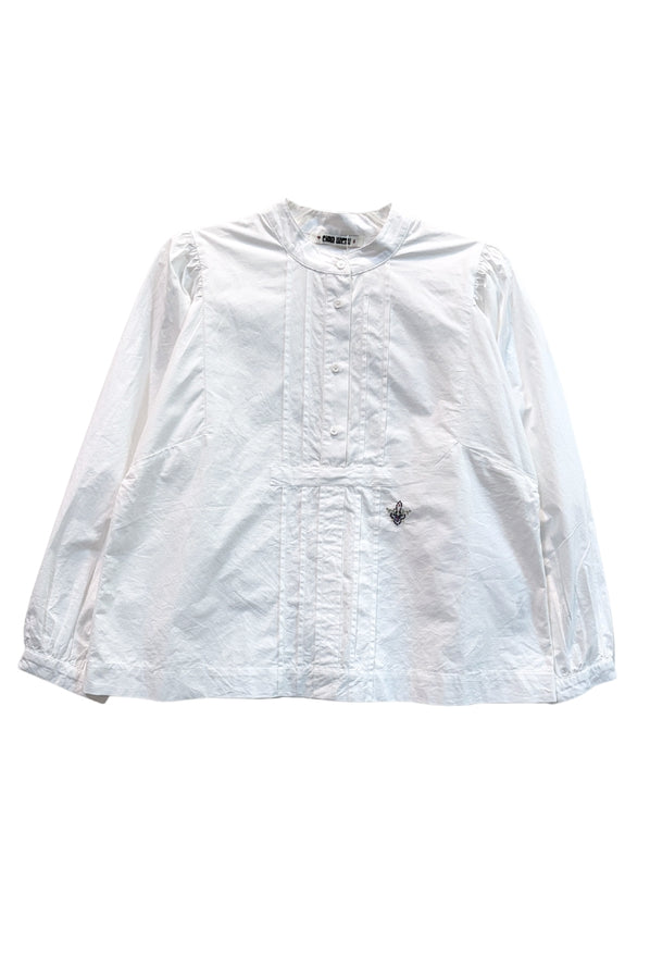 Soley White Cotton Poplin Top
