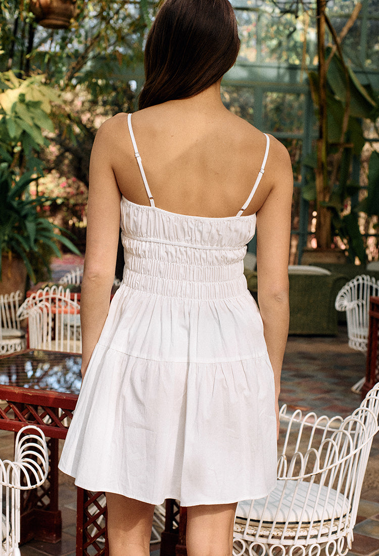 Caserto Dress White
