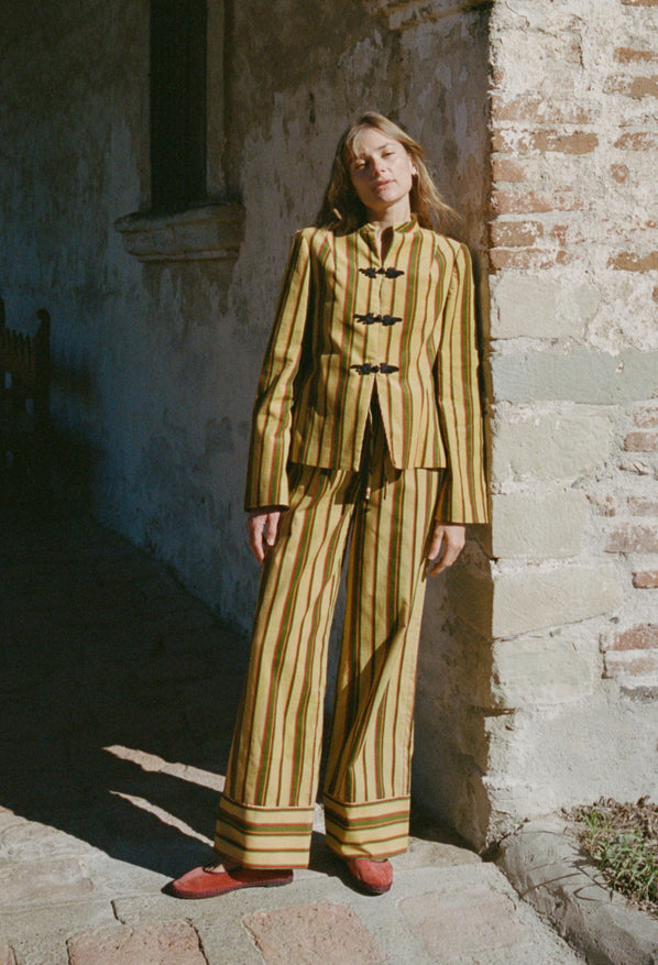 Yuli Venice Stripe Corduroy Pant