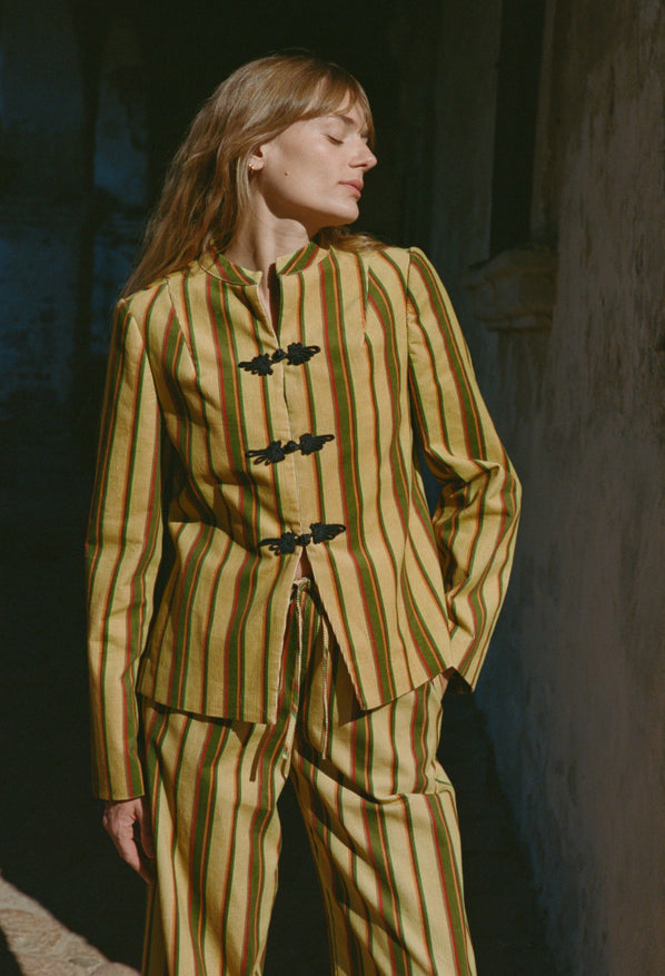 Rowan Venice Stripe Curduroy Jacket