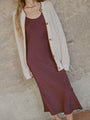 Julisa Bone Cotton Knit Cardigan