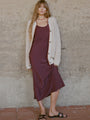 Julisa Bone Cotton Knit Cardigan