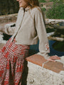 Liane Oatmeal Alpaca Knits Cardigan
