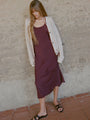 Julisa Bone Cotton Knit Cardigan