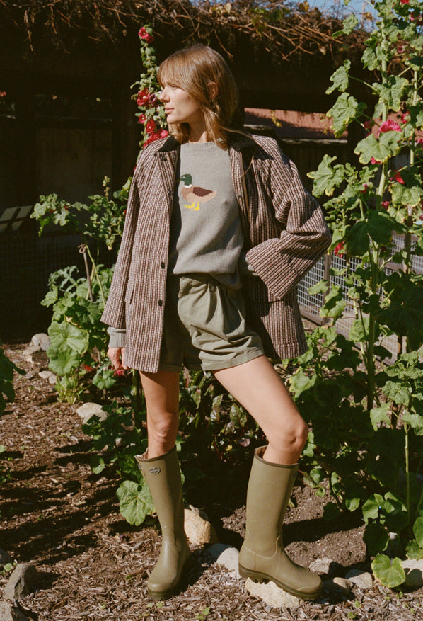 Logan Saddle Stripe Twill Jacket