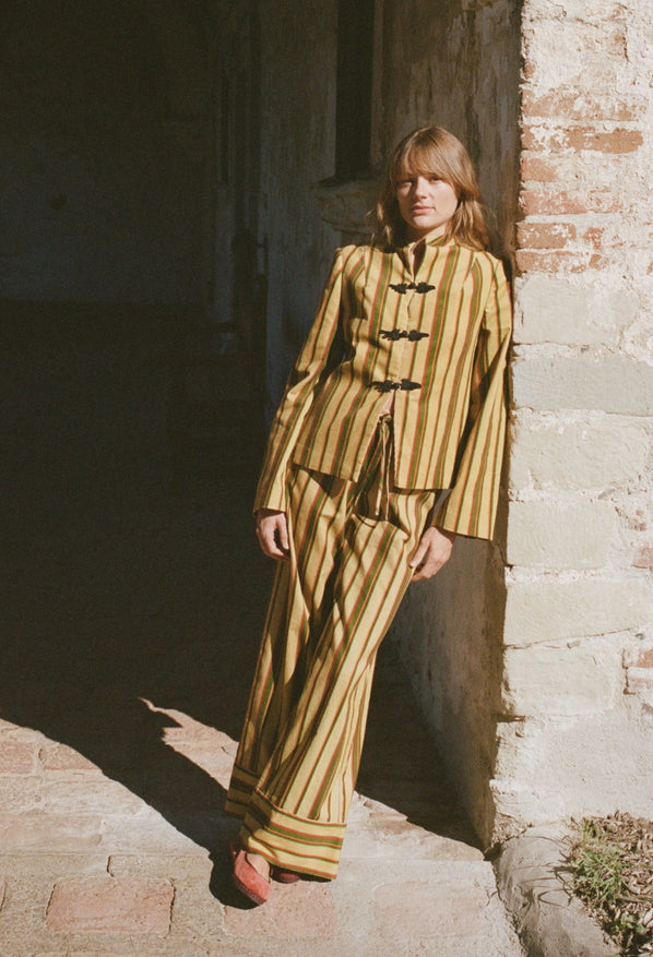 Yuli Venice Stripe Corduroy Pant